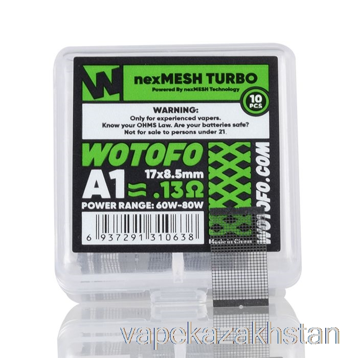 Vape Disposable Wotofo nexMESH Mesh Replacement Coils 0.13ohm nexMESH Turbo A1